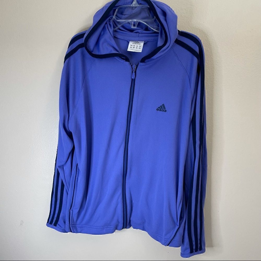 Adidas Track zip up | Hoodie| Medium|Y2K
